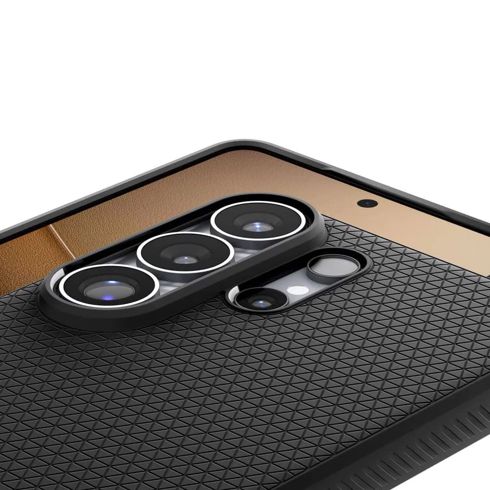 Накладка Spigen Liquid Air для Samsung Galaxy S26 Ultra, Чёрная (ACS10670). Фото 4