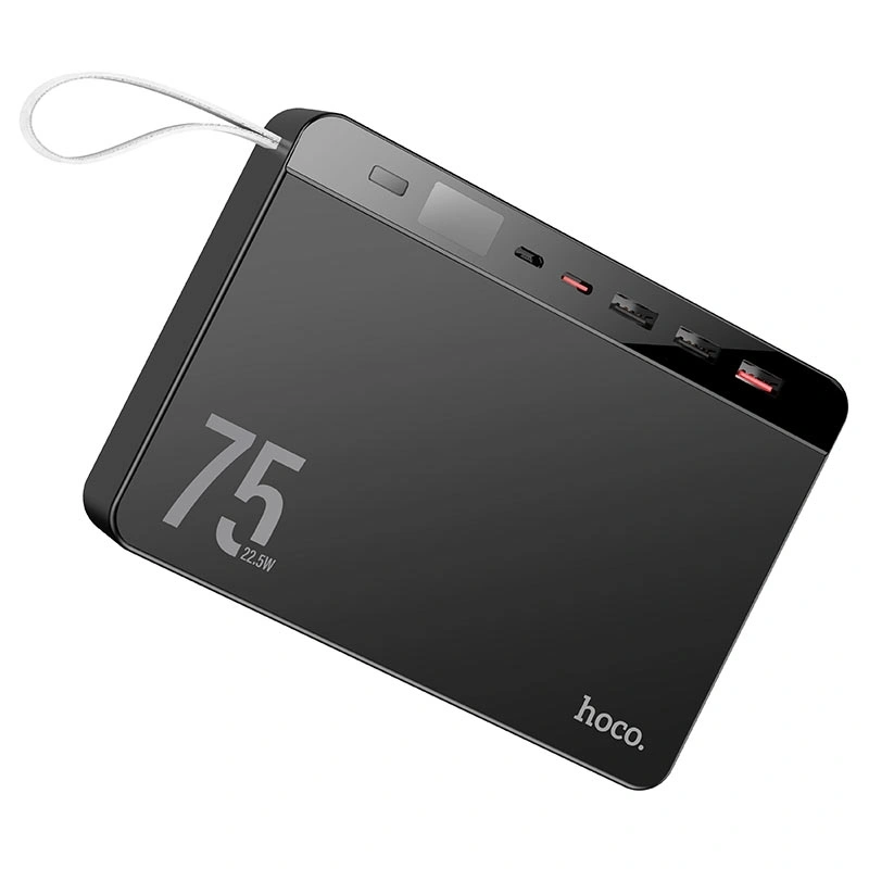 Внешний аккумулятор Hoco J94 Overlord 75000mAh, Чёрный. Фото 2