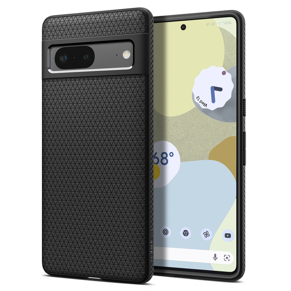 Накладка Spigen для Google Pixel 7 Liquid Air, Black (ACS04696). Фото 1