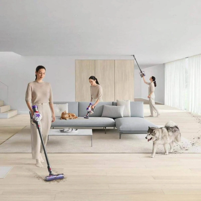 Беспроводной пылесос Dyson V8 Absolute, Серый. Фото 2