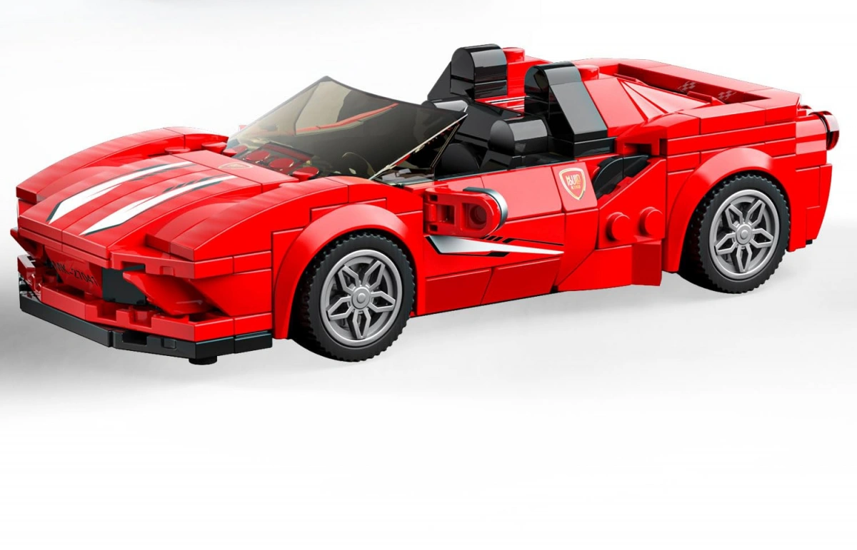 Конструктор Mould King Models 27041. Ferrari F8, 332 детали. Фото 2