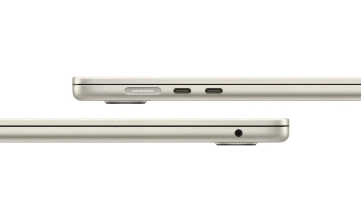 Apple MacBook Air 15" 2026 1Тб Сияющая звезда (MDVF4) (M5, 10-ядер CPU/10-ядер GPU, 24Гб, 1Тб SSD). Фото 5