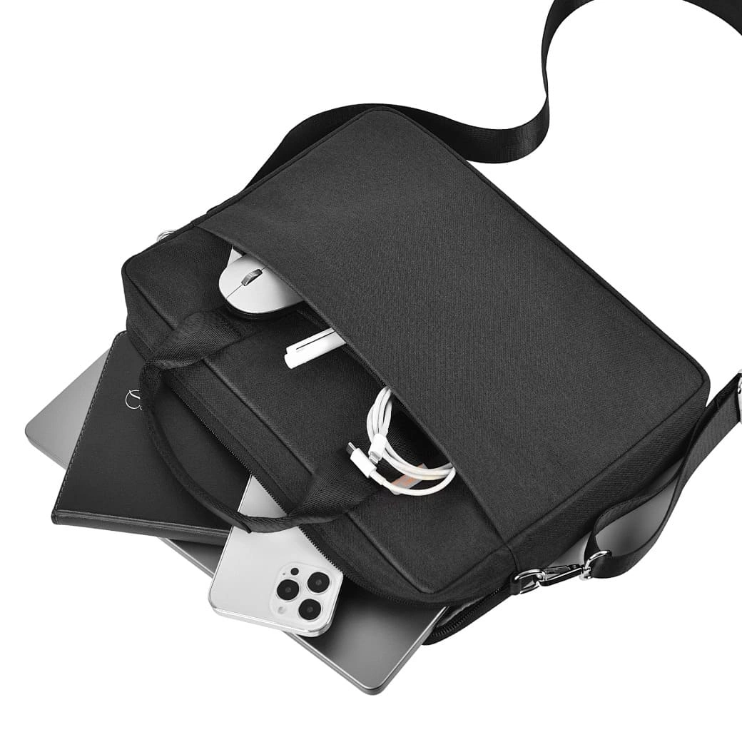 Сумка для ноутбука Wiwu Minimalist Laptop Bag Pro 2 14", Black. Фото 4
