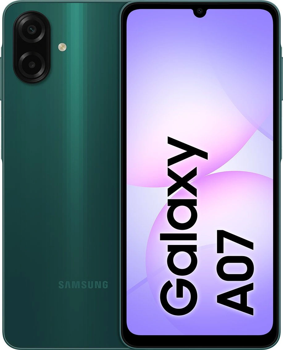 Смартфон Samsung Galaxy A07 4/128Гб Зелёный (SM-A075F). Фото 1