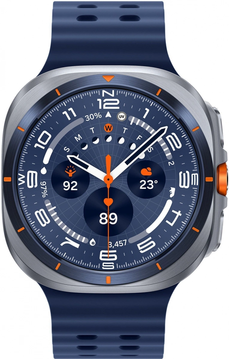 Умные часы Samsung Galaxy Watch Ultra 2025 47mm LTE, Titanium Blue (SM-L705F). Фото 2