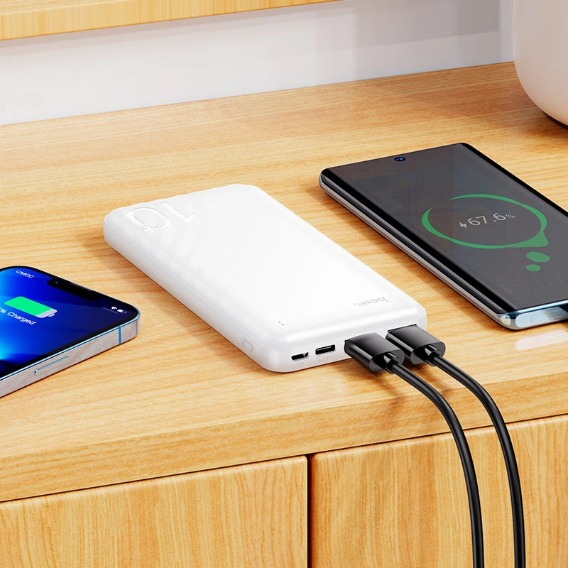 Внешний аккумулятор Hoco J123 Element 10000mAh, Чёрный. Фото 4