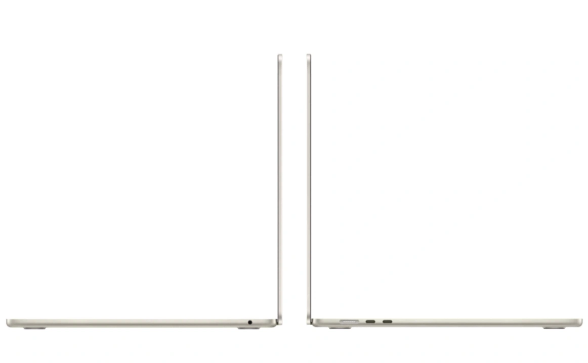 Apple MacBook Air 15" 2026 1Тб Сияющая звезда (MDVF4) (M5, 10-ядер CPU/10-ядер GPU, 24Гб, 1Тб SSD). Фото 6