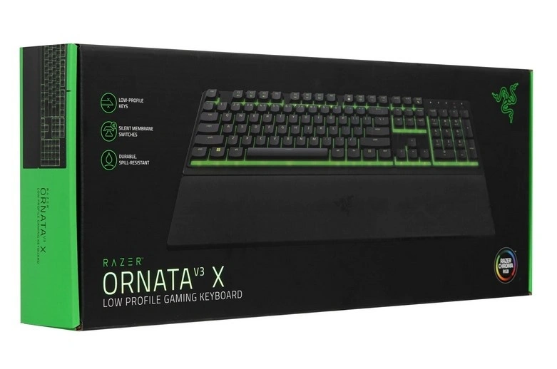 Клавиатура Razer Ornata V3 X, Чёрный (RZ03-04470100-R3M1). Фото 6