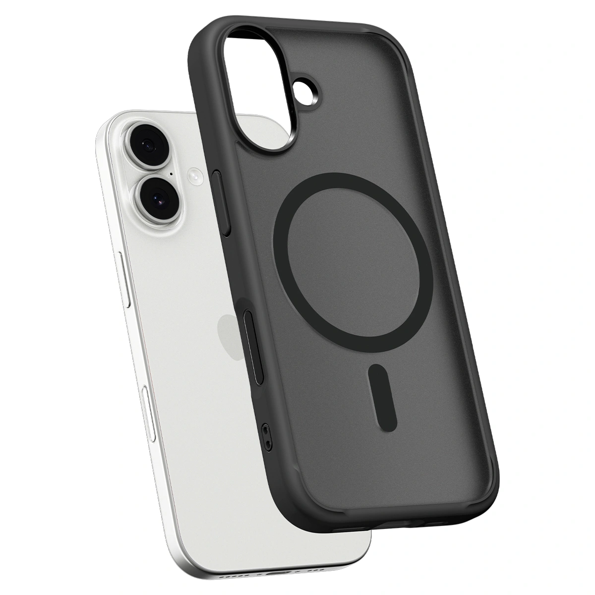 Накладка Spigen Ultra Hybrid MagSafe для iPhone 17, Frost Black (ACS10383). Фото 5
