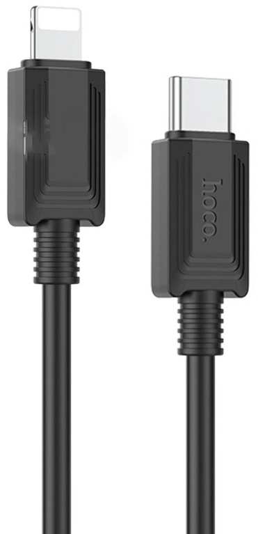 Кабель Hoco X73 PD Type-C- Lightning 1м, Чёрный. Фото 1