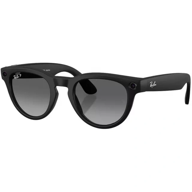 Умные очки Ray Ban Headliner (Gen 2) RW4013 Матовый чёрный/Поляризационные градиентно-графитовые M 150-50 (601/ST350). Фото 1