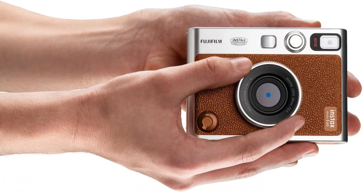 Фотоаппарат моментальной печати Fujifilm Instax Mini Evo, Brown. Фото 4