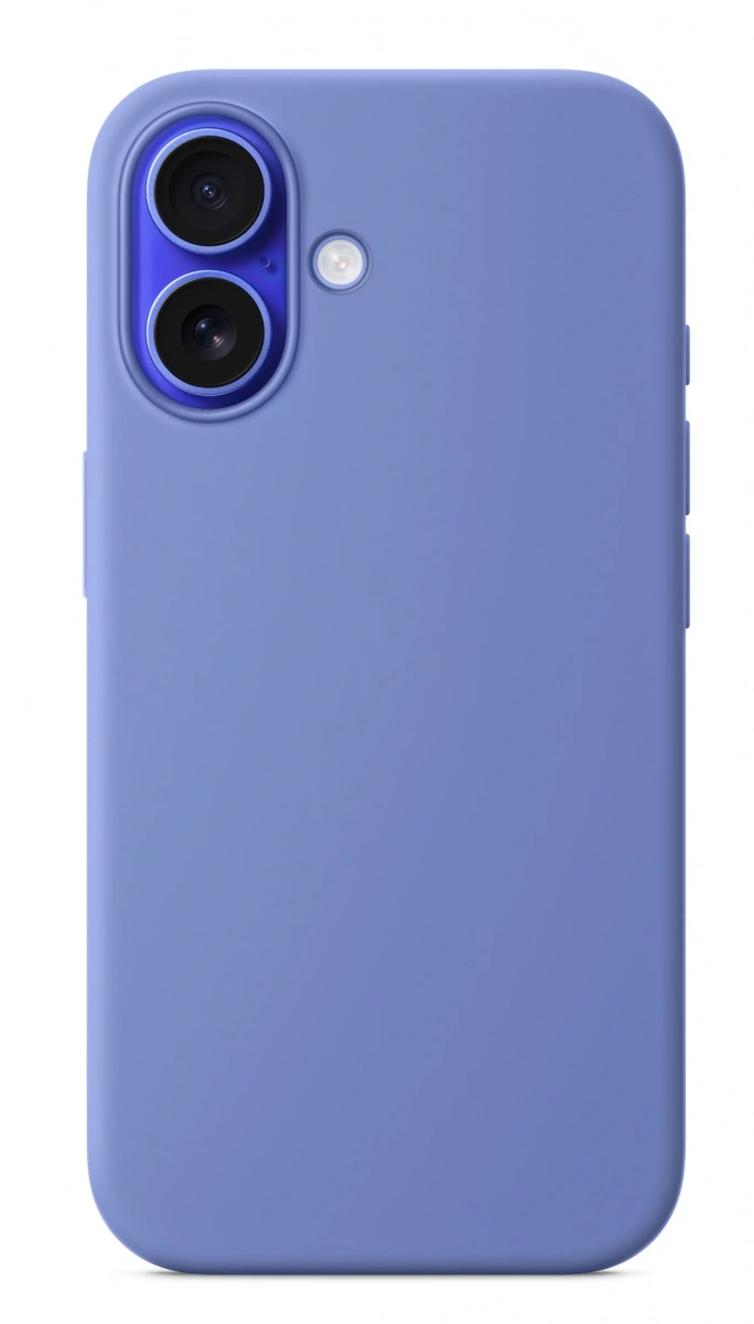 Накладка Silicone Case With MagSafe для iPhone 16, Periwinkle. Фото 1