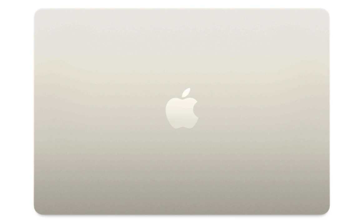 Apple MacBook Air 15" 2026 1Тб Сияющая звезда (MDVF4) (M5, 10-ядер CPU/10-ядер GPU, 24Гб, 1Тб SSD). Фото 3