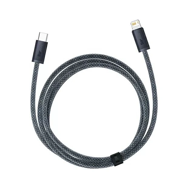 Кабель Baseus Dynamic Series Fast Charging Data Cable Type-C to Lightning 20Вт 2м, Серый (CALD000116). Фото 2