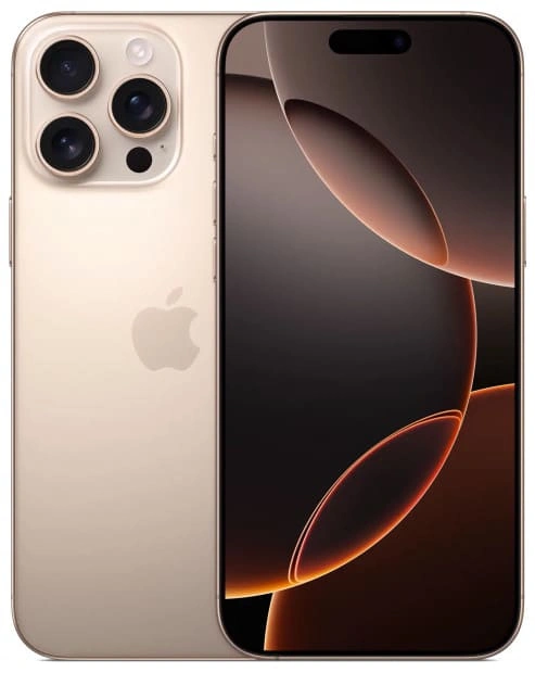 Смартфон Apple iPhone 16 Pro Max 256Гб Пустынный титан (eSIM) (Без RuStore). Фото 1