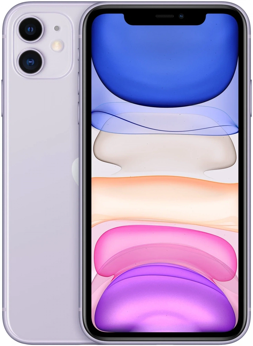 Смартфон Apple iPhone 11 128Gb Фиолетовый (Уцененный товар). Фото 3
