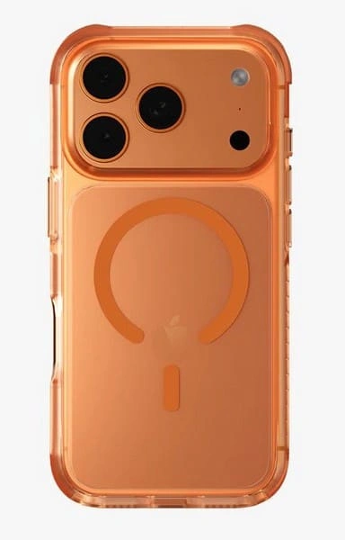 Накладка Uniq Combat MagSafe для iPhone 17 Pro Max, Оранжевая (IP6.9P(2025)-COMMVORG). Фото 4