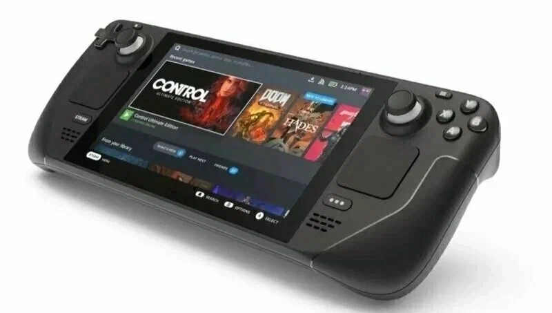 Портативная игровая консоль Valve Steam Deck OLED 1Tb Black. Фото 3