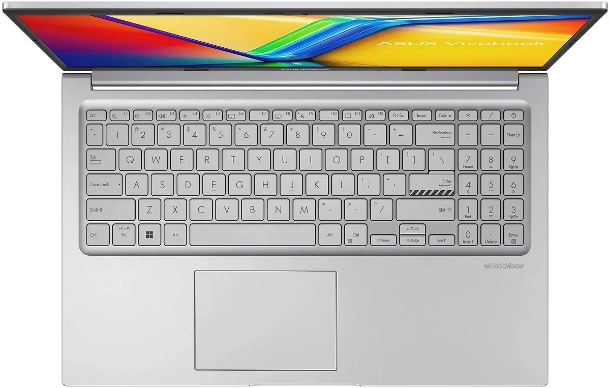 ASUS VivoBook 15 X1504VA-BQ5273 Серебристый (15.6", Intel Core i5 120U, 16GB, 512GB SSD, Intel UHD Graphics, без ОС) 90NB13Y2-M02W00. Фото 2
