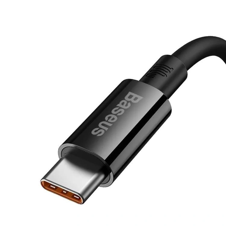 Кабель Baseus Superior Series Fast Charging Data Cable USB to Type-C 100Вт 2м, Чёрный (P10320102114-02). Фото 4