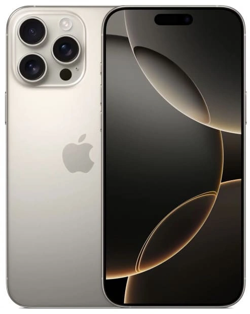 Смартфон Apple iPhone 16 Pro Max 512Гб Натуральный титан (eSIM+SIM) (Без RuStore). Фото 1
