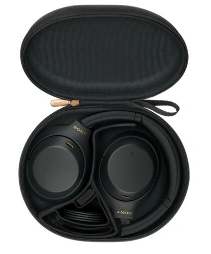 Беспроводные наушники Sony WH-1000XM4/B с шумоподавлением, Чёрные. Фото 7