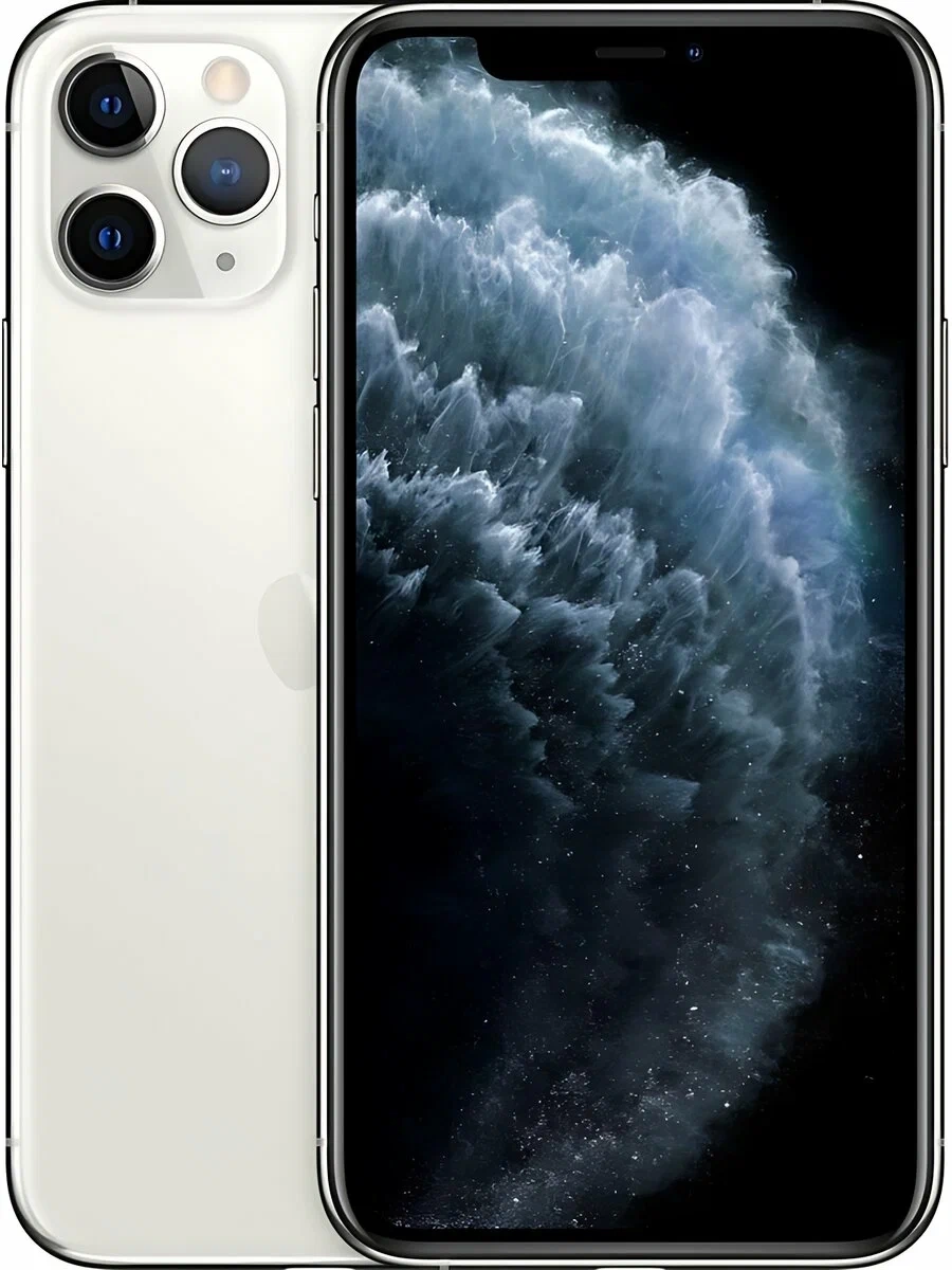 Смартфон Apple iPhone 11 Pro 64Gb Серебристый  (Уцененный товар). Фото 1