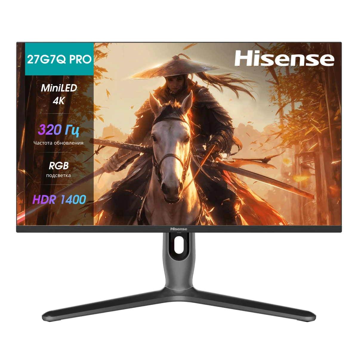 Монитор Hisense 27G7Q PRO 320Гц 4K IPS 27", Чёрный. Фото 1