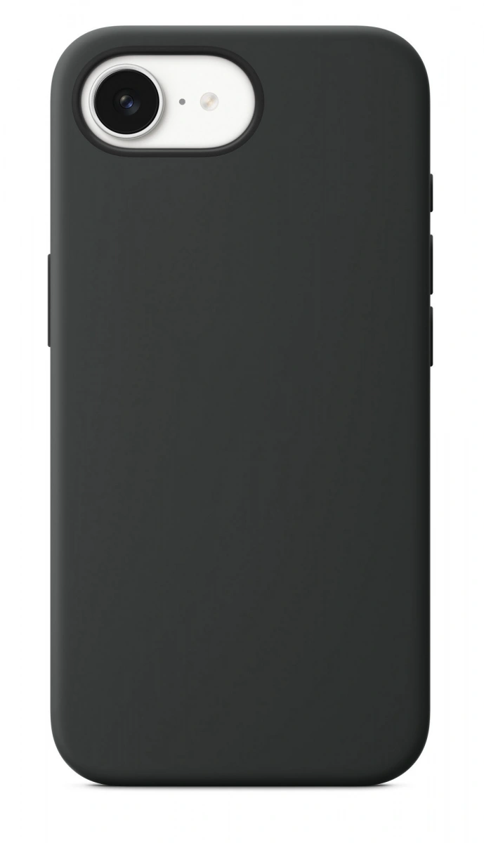 Накладка Silicone Case With MagSafe для Phone 17e / 16e, Black. Фото 1