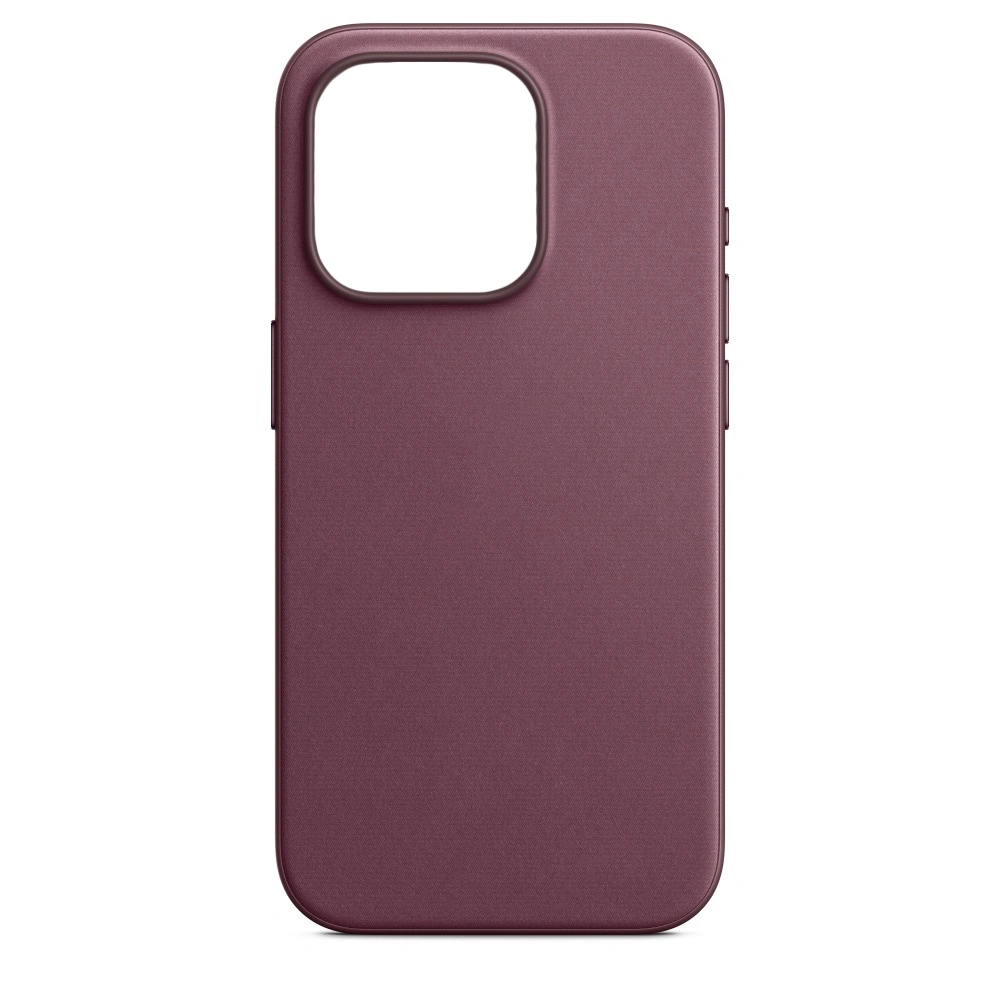 Накладка FineWoven Case with MagSafe для iPhone 15, Mulberry. Фото 1