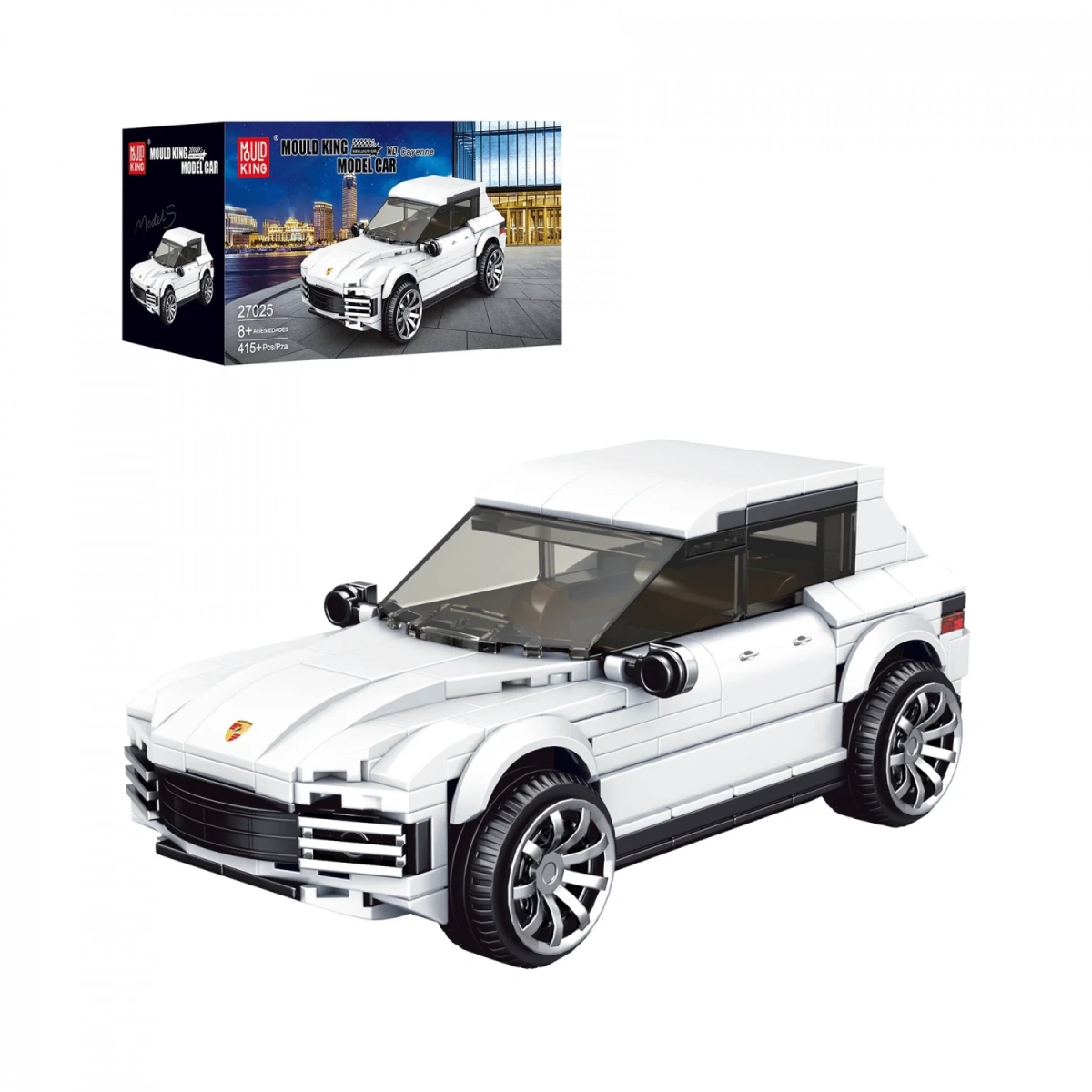 Конструктор Mould King Models 27025. Porsche Cayenne, 415 деталей. Фото 1