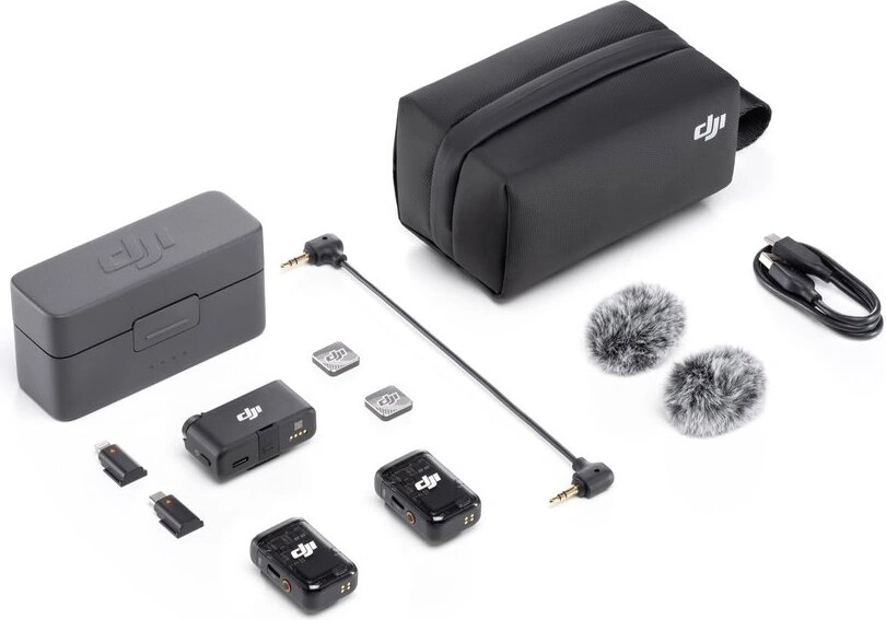 Микрофон беспроводной DJI Mic 2 (2 TX + 1 RX + Charging Case). Фото 7