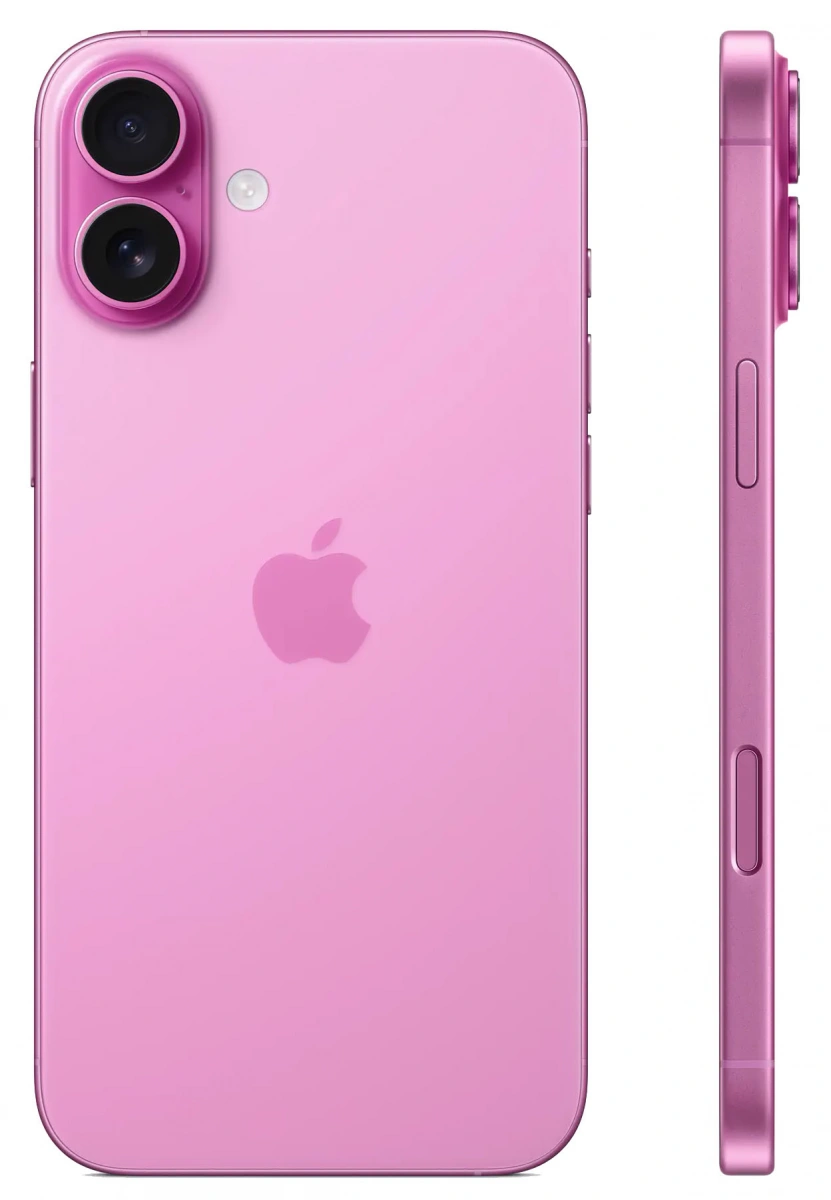 Смартфон Apple iPhone 16 128Гб Розовый (eSIM+SIM) (Уцененный товар). Фото 2
