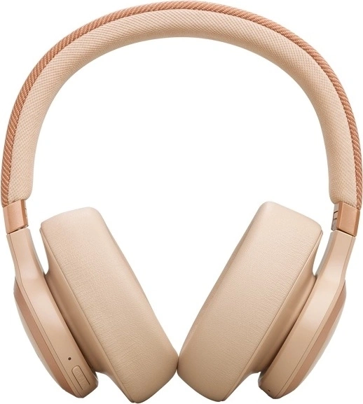Беспроводные наушники JBL Live 770NC, Золотые. Фото 2
