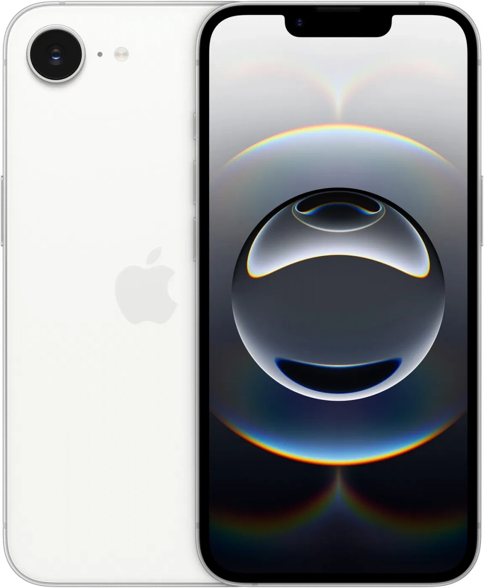 Смартфон Apple iPhone 16e 256Гб Белый (eSIM) (Без RuStore). Фото 1