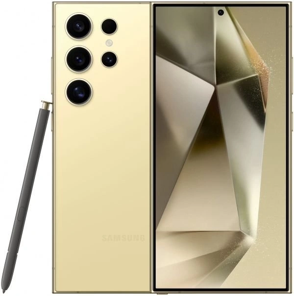 Смартфон Samsung Galaxy S24 Ultra 12/256Гб, Жёлтый Титан (SM-S928B). Фото 1
