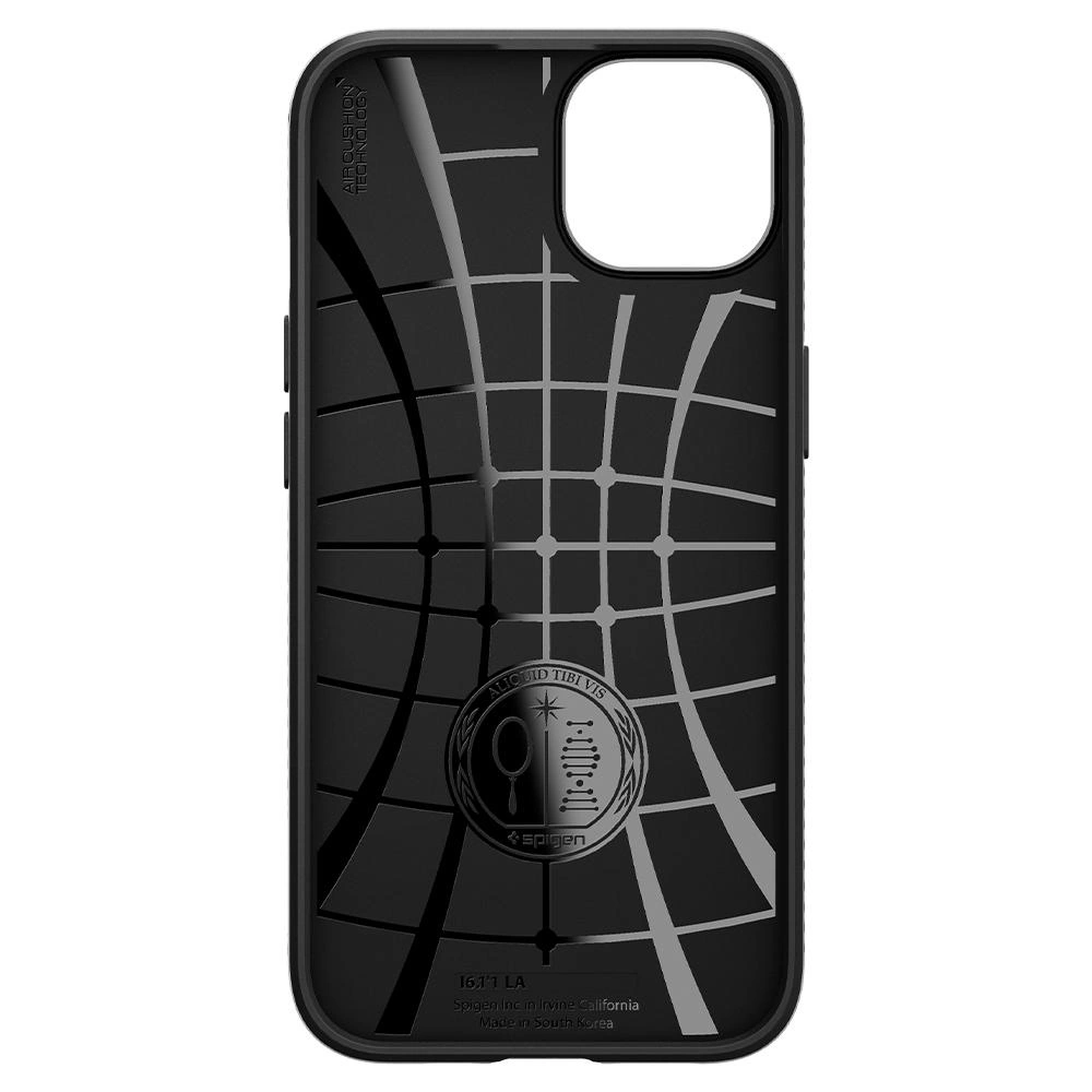 Накладка Spigen Liquid Air для iPhone 13, Black (ACS03519). Фото 3