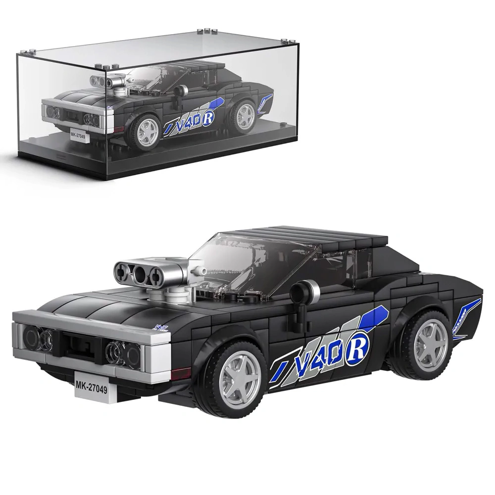 Конструктор Mould King Models 27049. Dodge Charger RT, 346 деталей. Фото 3