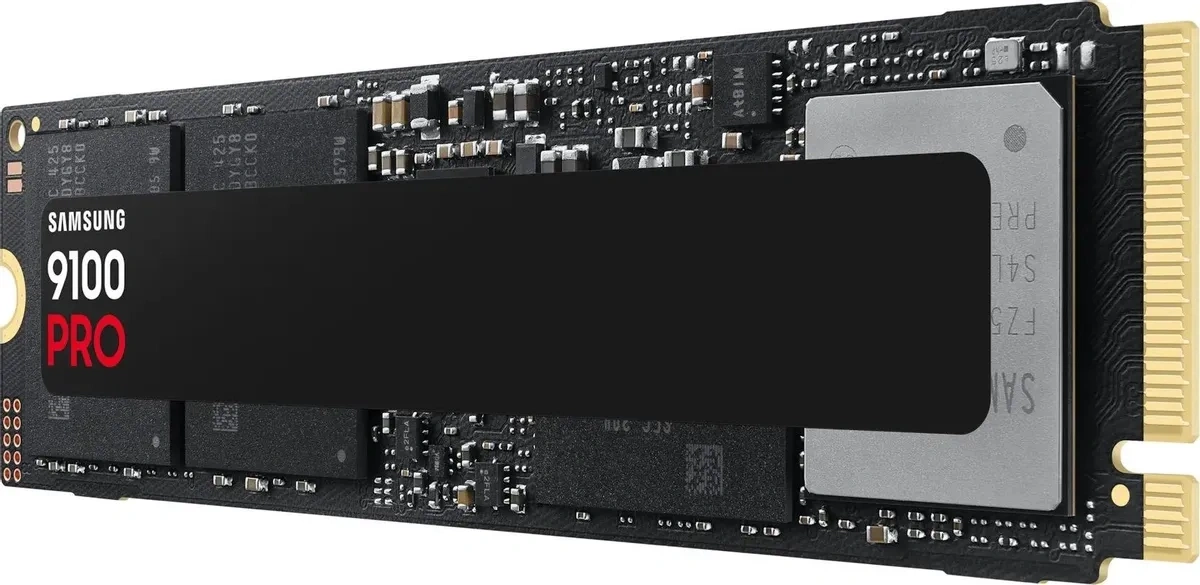 SSD накопитель Samsung 9100 Pro 1ТБ, M.2 2280, PCIe 5.0 x4, NVMe, M.2 (MZ-VAP1T0BW). Фото 3
