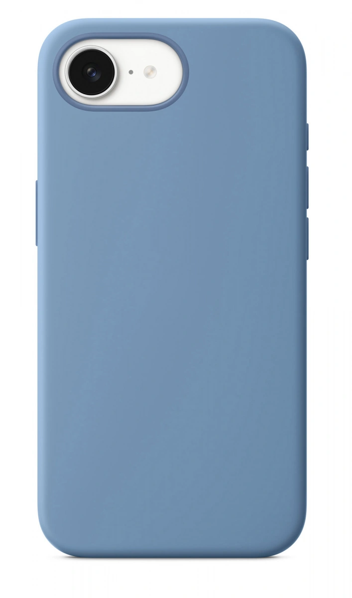 Накладка Silicone Case With MagSafe для Phone 17e / 16e, Winter Blue. Фото 1