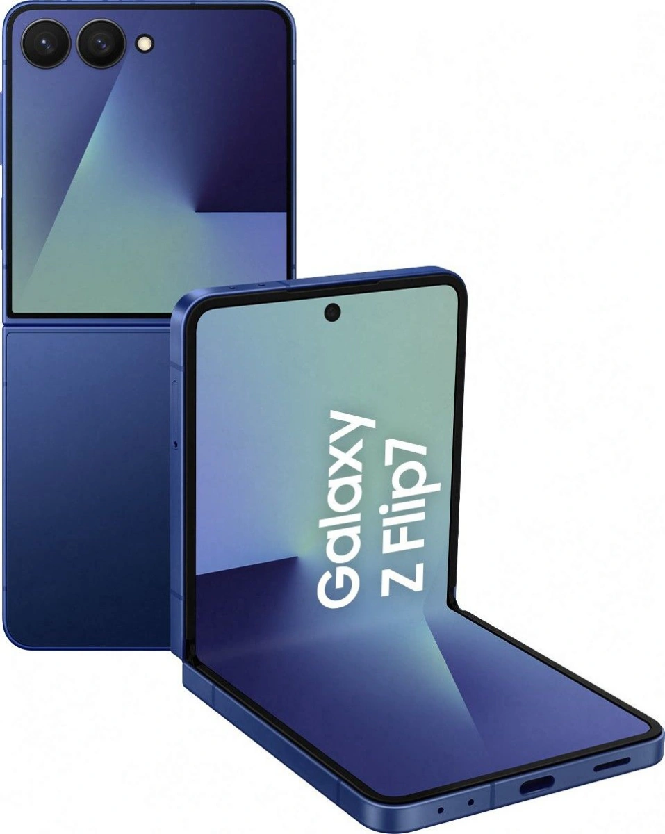 Смартфон Samsung Galaxy Z Flip7 12/512Гб Синий (SM-F766B). Фото 1