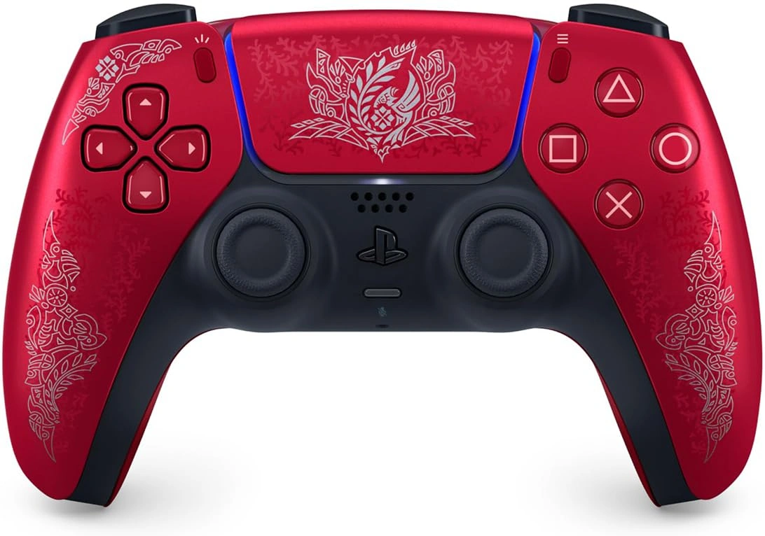 Беспроводной контроллер Sony DualSense (PS5), Monster Hunter Wilds (Лимитированное издание) . Фото 1
