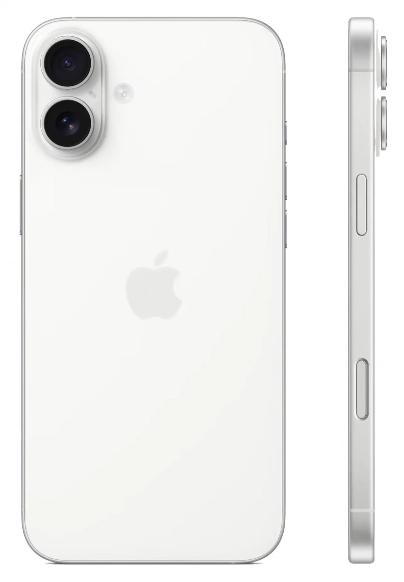 Смартфон Apple iPhone 16 128Гб Белый (eSIM+SIM) (Без RuStore). Фото 2