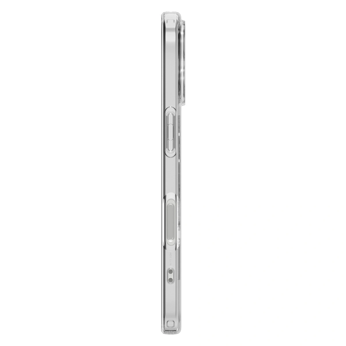 Накладка Spigen Liquid Crystal (MagSafe) для iPhone 17, Clear White (ACS10397). Фото 4