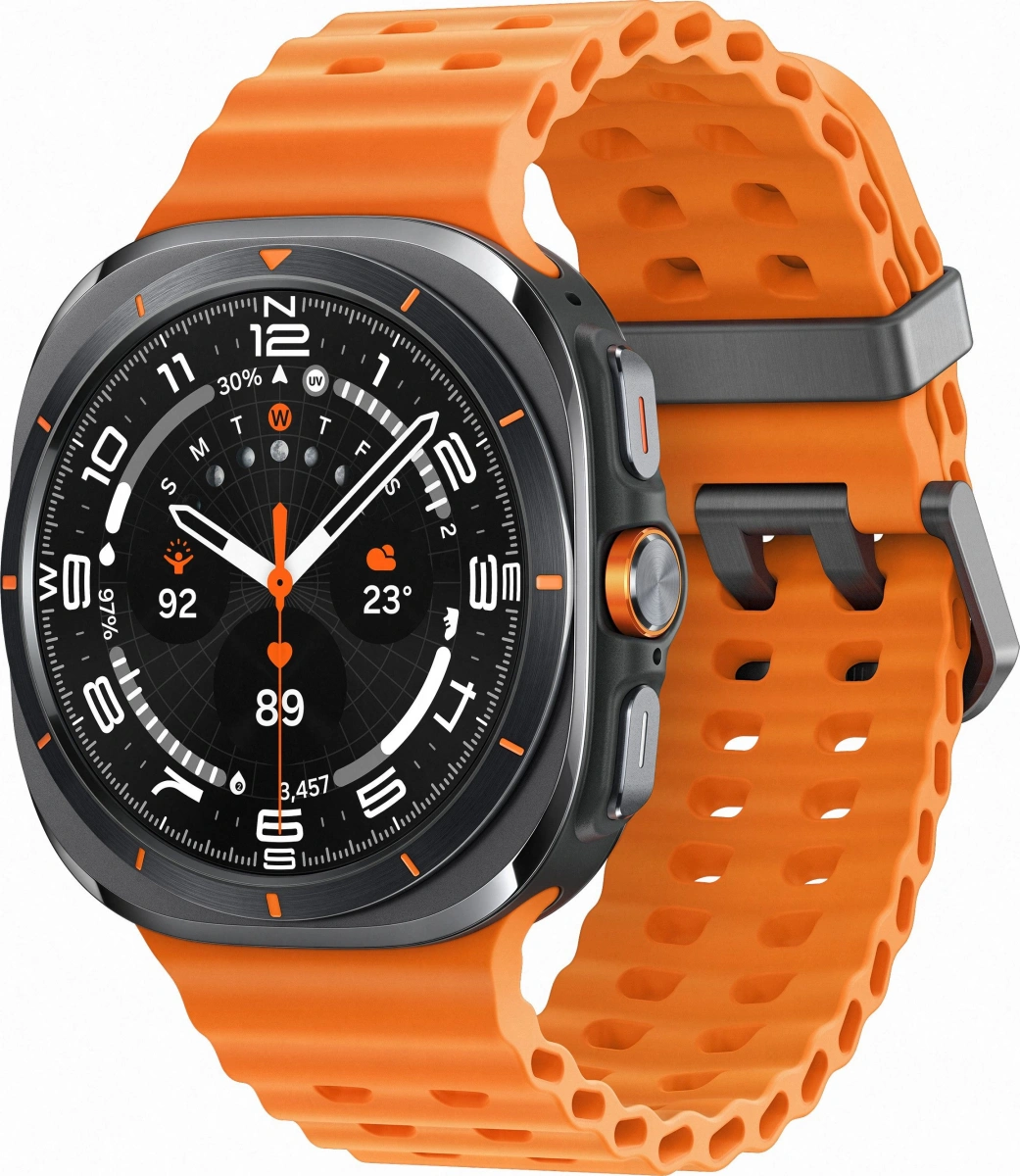 Умные часы Samsung Galaxy Watch Ultra 2025 47mm LTE, Titanium Gray (SM-L705F). Фото 1