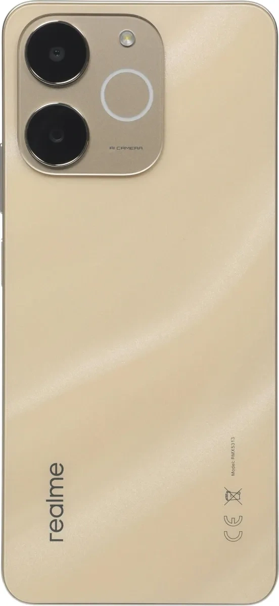 Смартфон Realme Note 70 6/128Гб Золотой. Фото 5