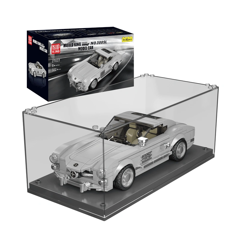Конструктор Mould King Models 27037. Mercedes Benz 300 SL, 322 детали. Фото 1