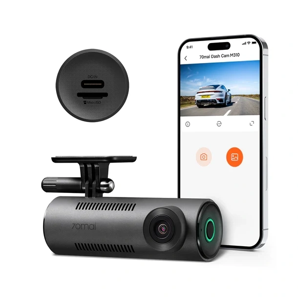 Видеорегистратор 70mai Dash Cam M310, Чёрный. Фото 2