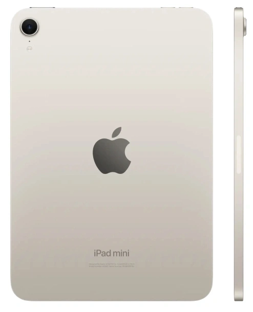 Apple iPad mini 7 (2024) Wi-Fi + Cellular 256Гб Сияющая звезда (MXPX3). Фото 2